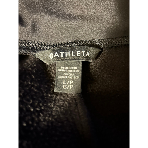 Women's Athleta altitude Polartech Power Stretch Pants wide legs, Large Petite - Picture 4 of 5